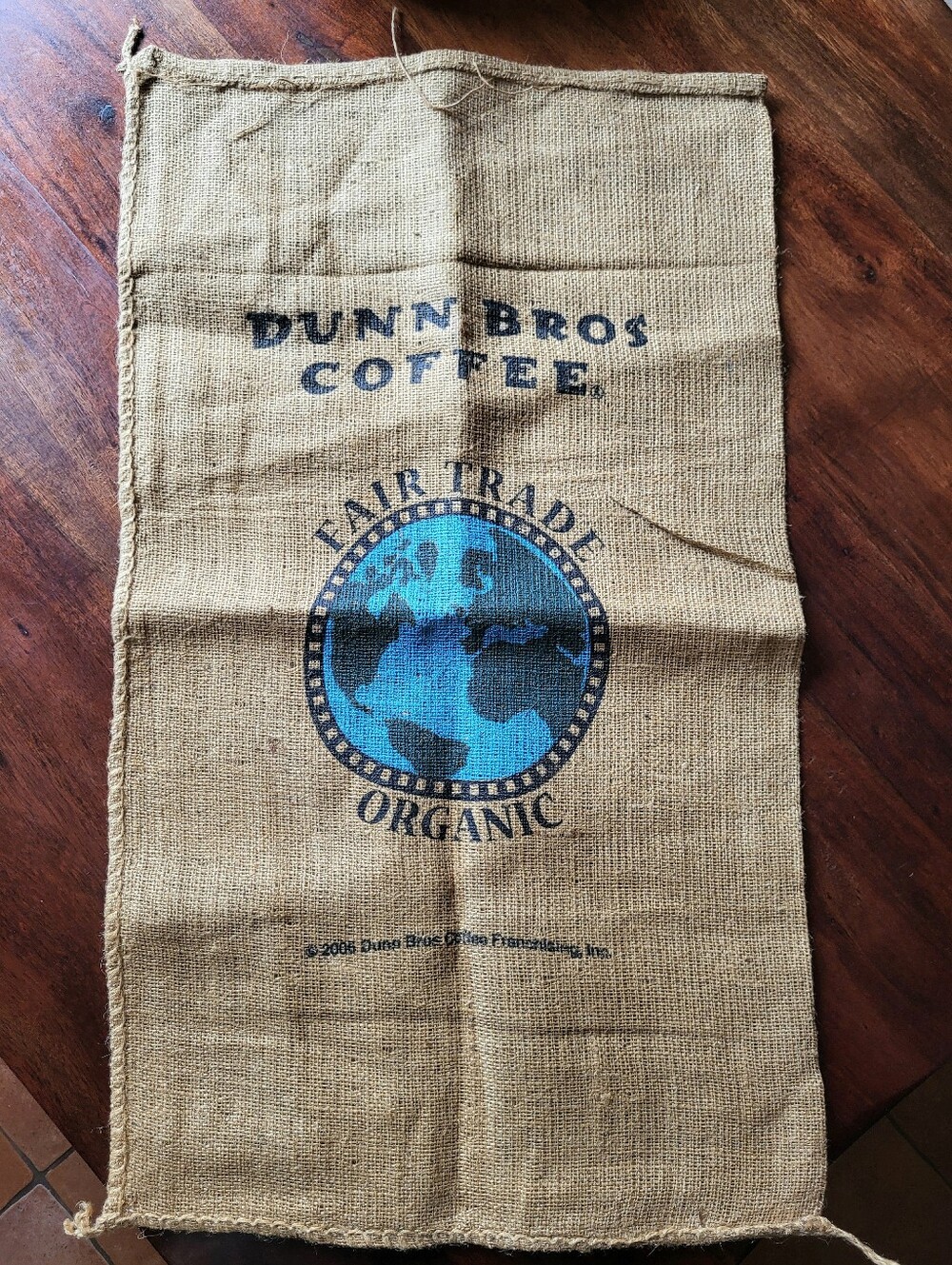 Jute Coffee Bean Sack Decor